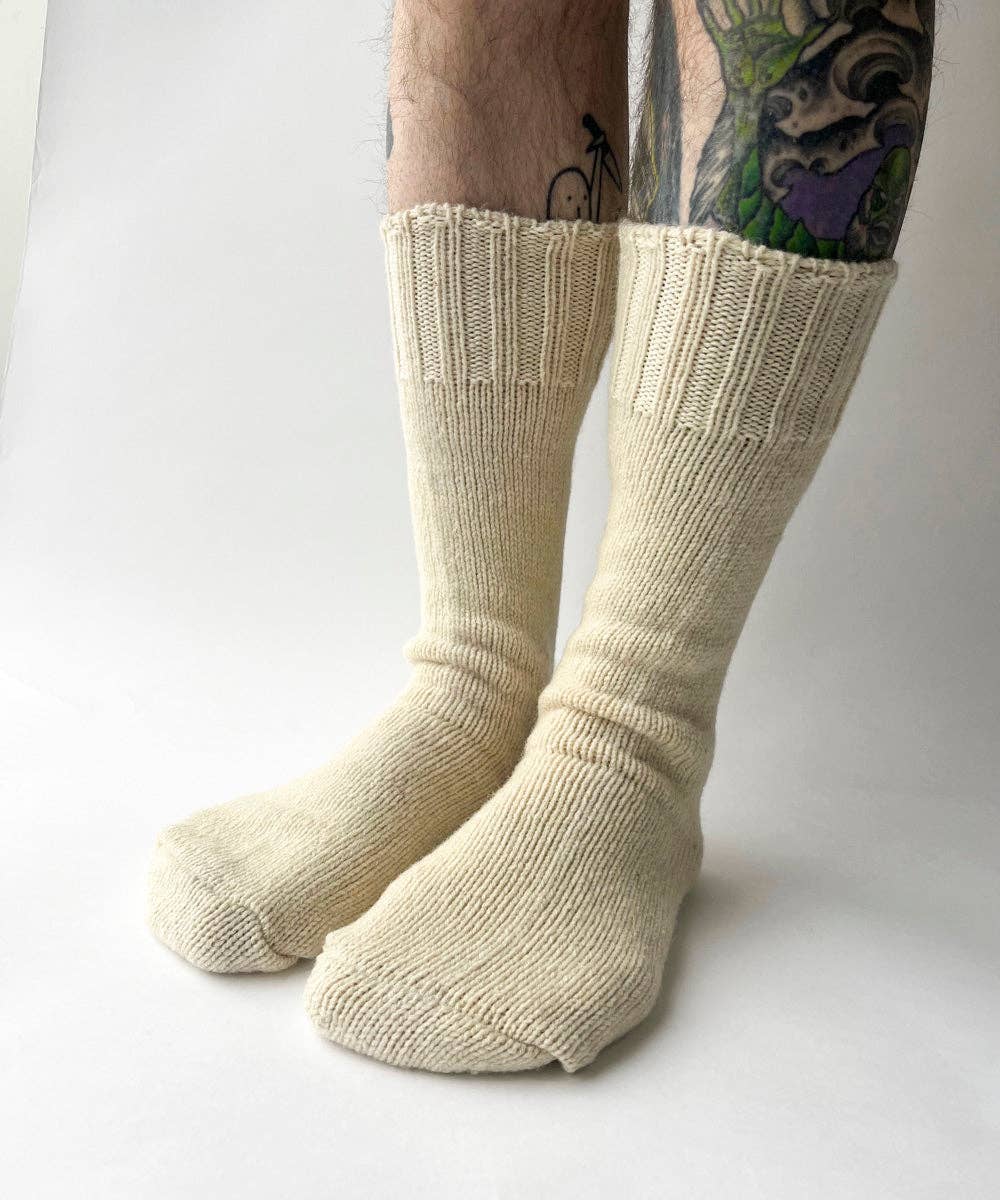 OKAYOK 100% Wool Sunday Socks Socks OKAYOK