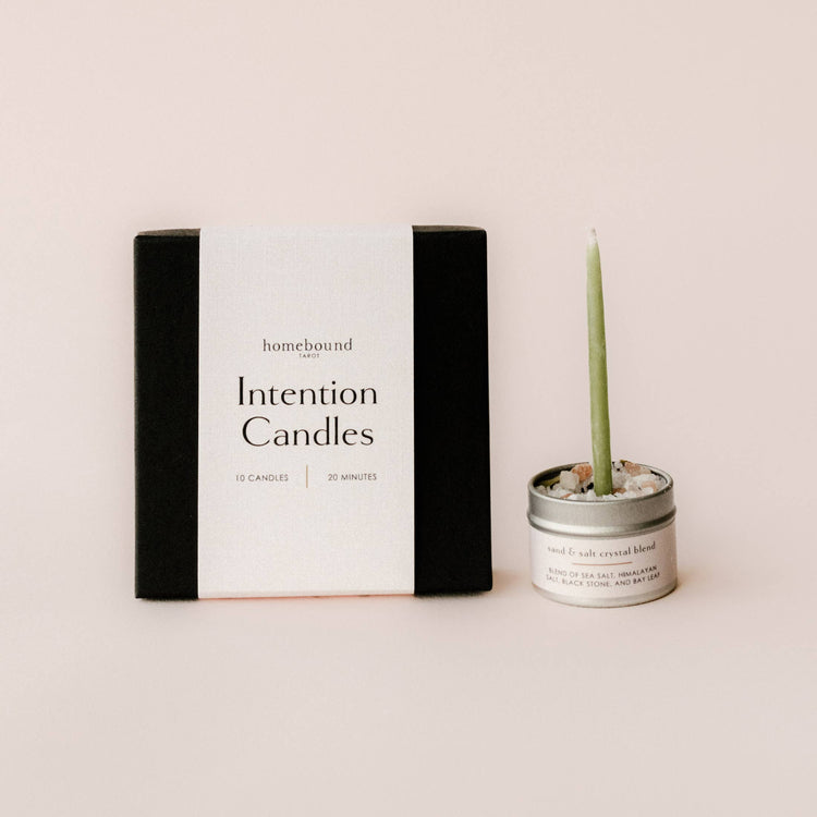 Intention Candles Candles Homebound Tarot   