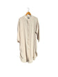 702 COTONER Relaxed shirt dress in organic cotton muslin CECILIA SÖRENSEN