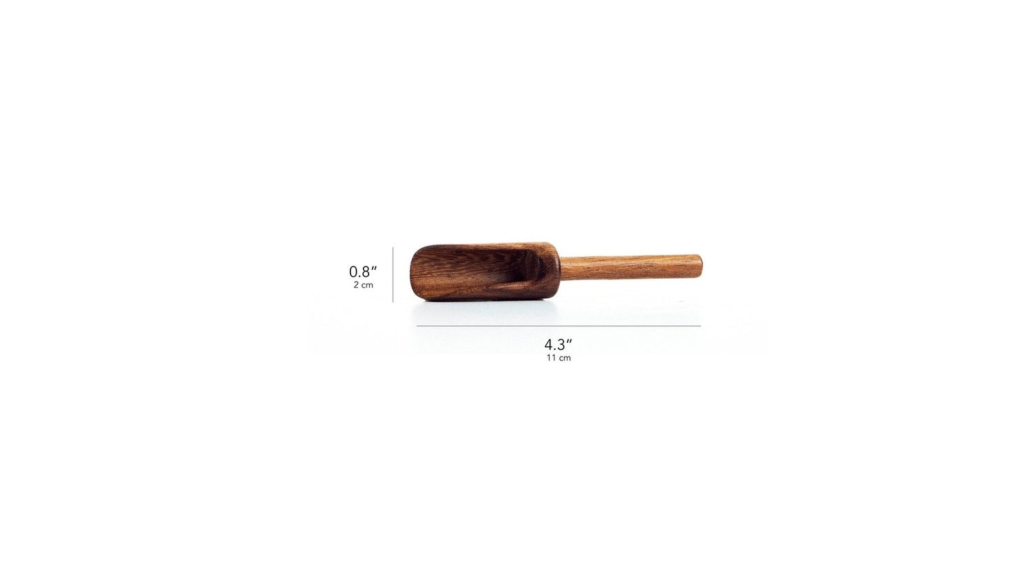 Wood Spice Scooper 4" / Sugar, Tea, Candy Wooden Scooper Scoops Baroy   