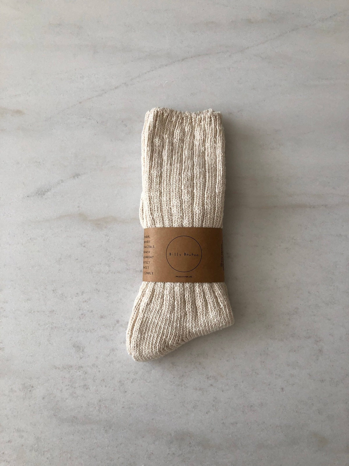 SLUB COTTON SOCKS Socks Billy Bamboo   