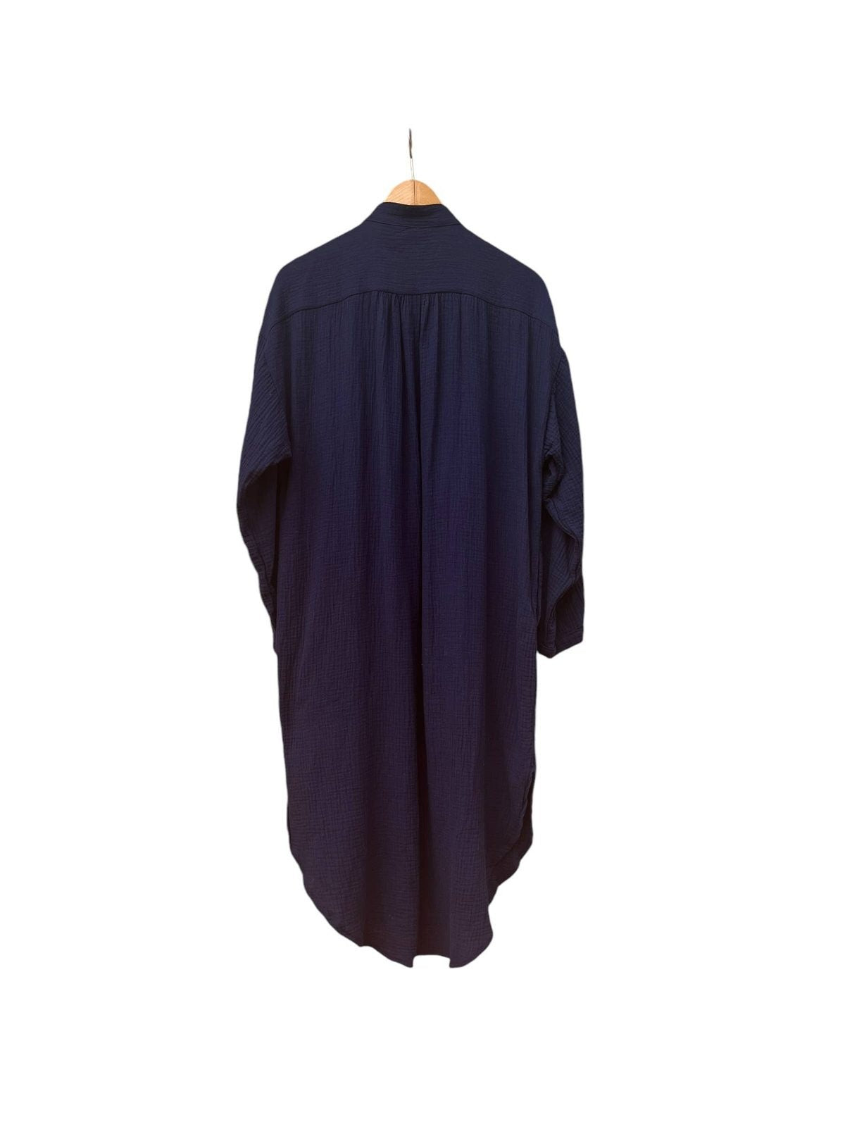 702 COTONER Relaxed shirt dress in organic cotton muslin CECILIA SÖRENSEN