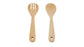 Wood Salad Server Set 26cm x 26cm / Wooden Salad Set Salad Spoons Baroy   