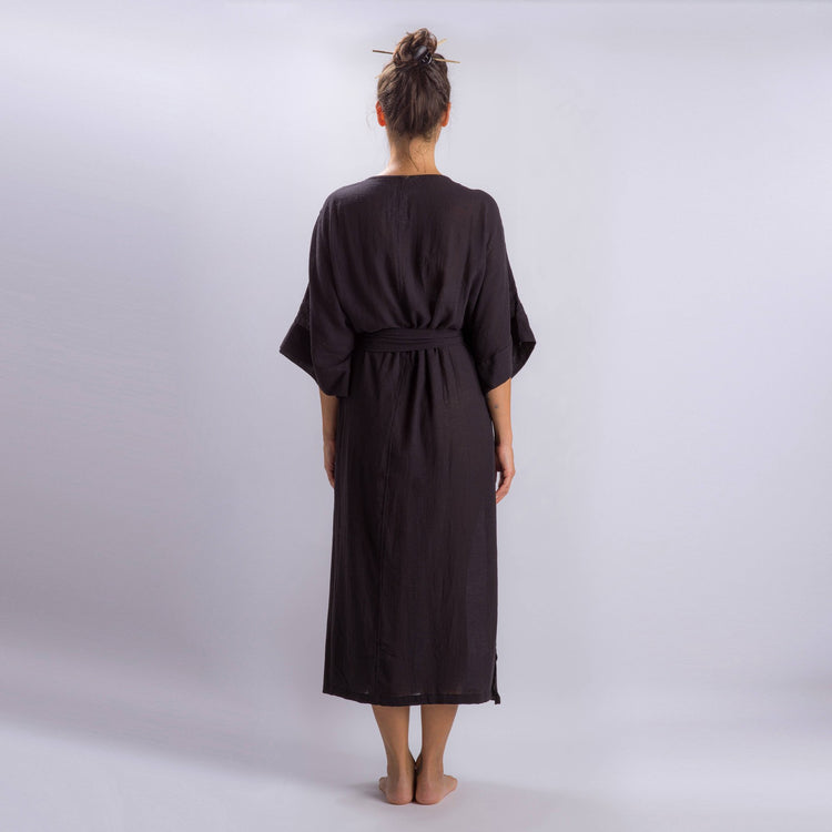 Loomist Sile Maxi Wrap Dress Dress loom.ist