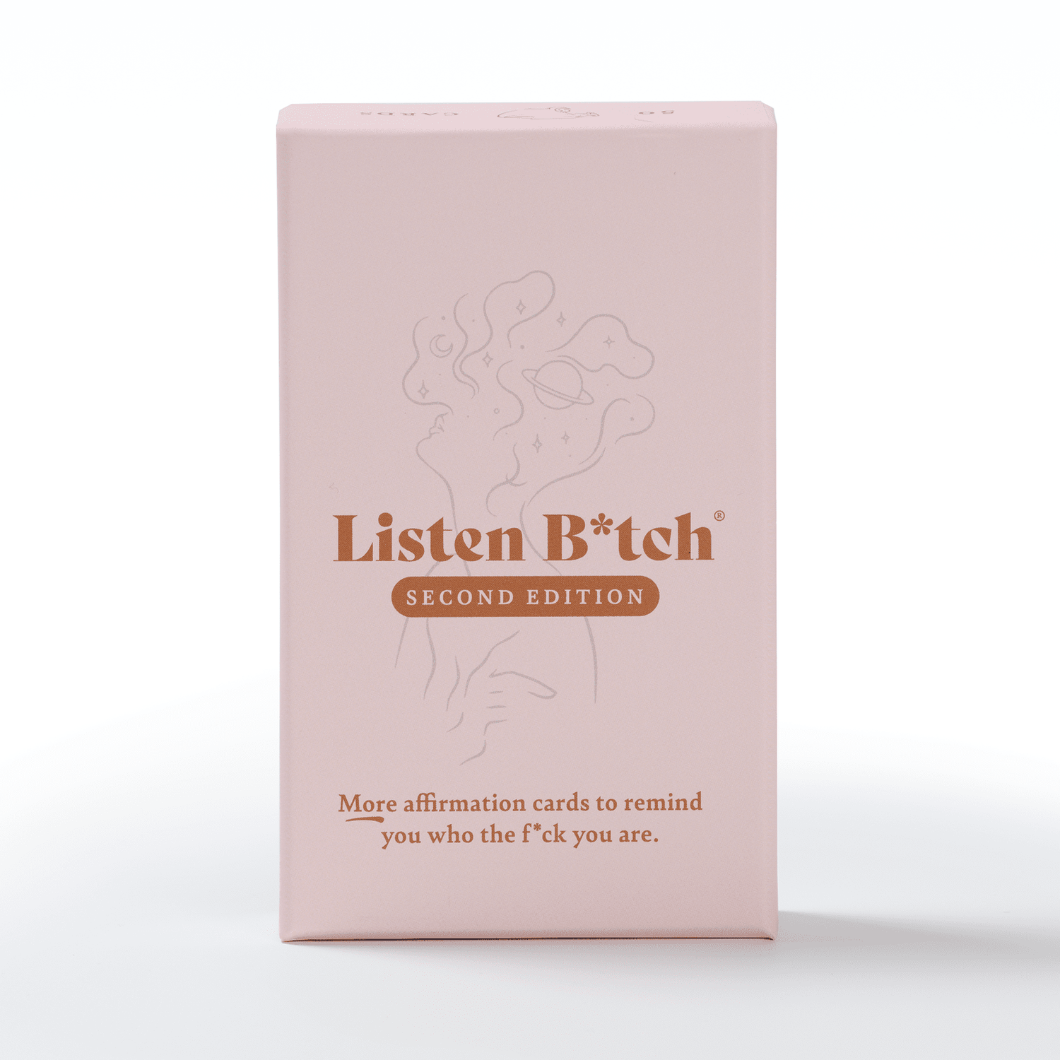 Second Edition | Listen Bitch Affirmation Cards Affirmation Cards Listen Bitch