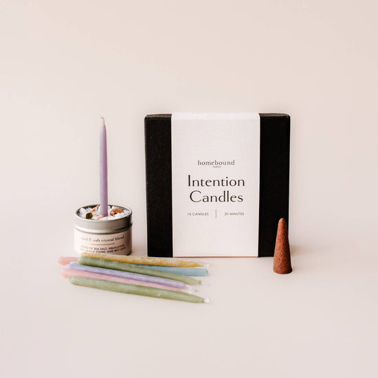 Intention Candles Candles Homebound Tarot   