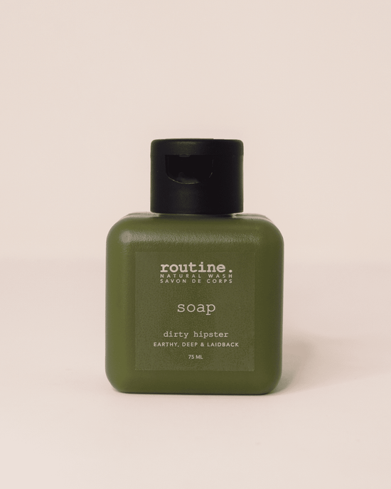 Dirty Hipster No.4 75ml Natural Hand & Body Wash - Travel Mini Routine Natural Beauty