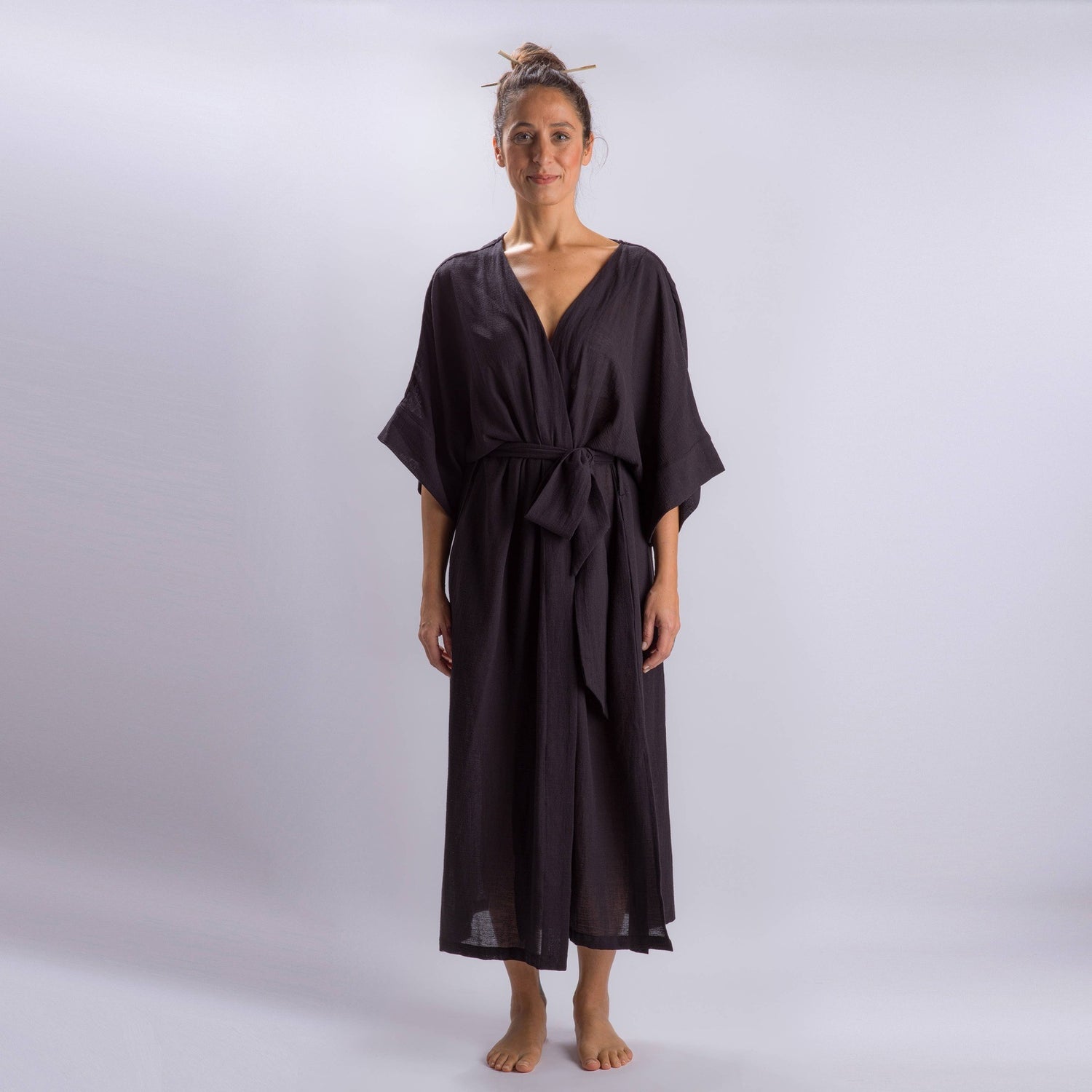 Loomist Sile Maxi Wrap Dress Dress loom.ist