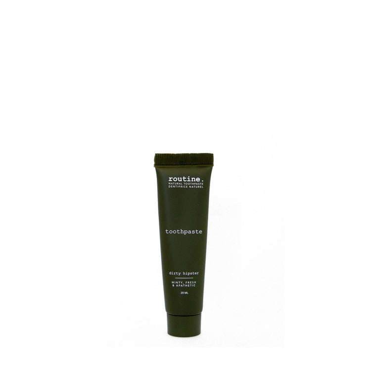 Dirty Hipster 20ml Natural Toothpaste Mini Routine Natural Beauty