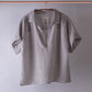 Loomist Sile Collared Top Tops loom.ist