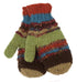 Swool Stripe Mittens Mittens Ark Imports Navy/Teal