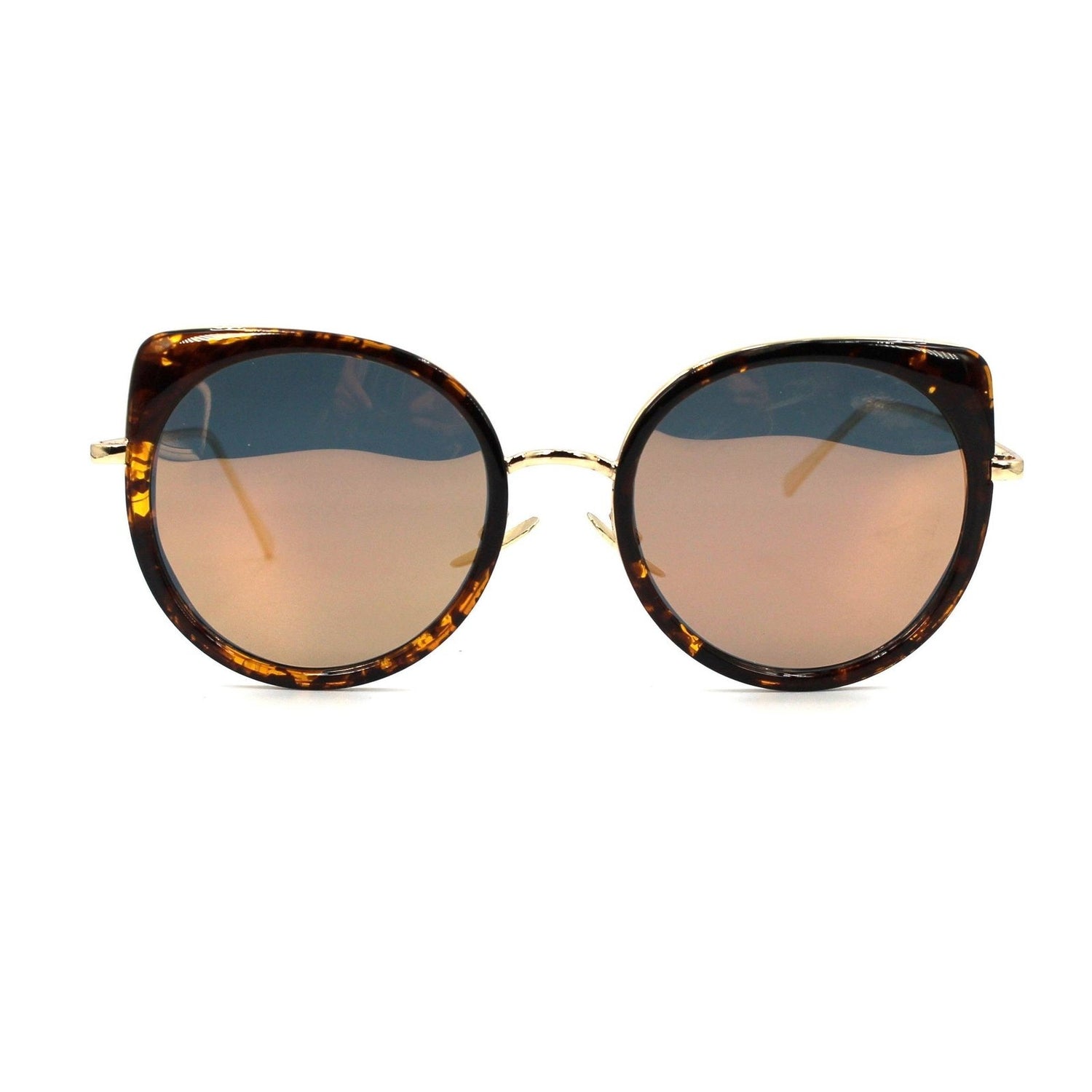 Ottika Sunglasses - UV Protection | Model 1222 Sunglasses Ottika Group Ltd Havana-Gold Mirror