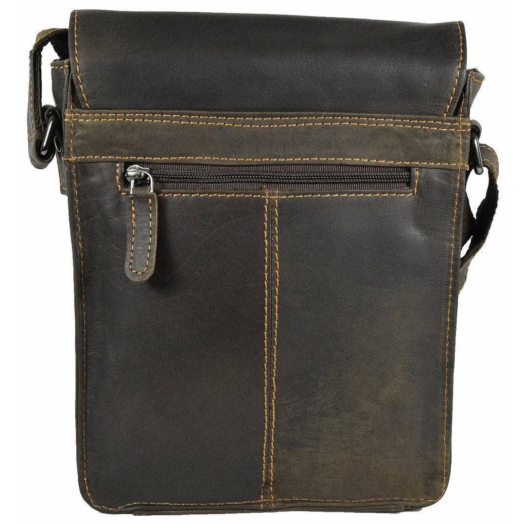 Leather Shoulder Bag Hobart - GW834 Greenwood Leather