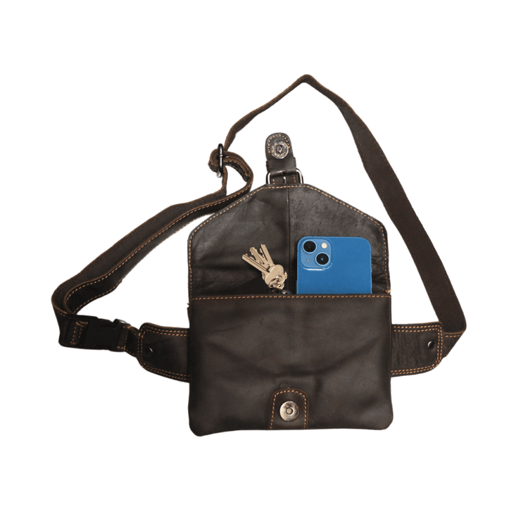 Leather Women Waist Pack Jax Handbags, Wallets & Cases Greenwood Leather