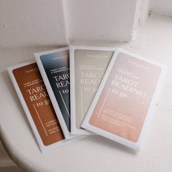 Tarot Reading to-go Affirmation Cards Homebound Tarot
