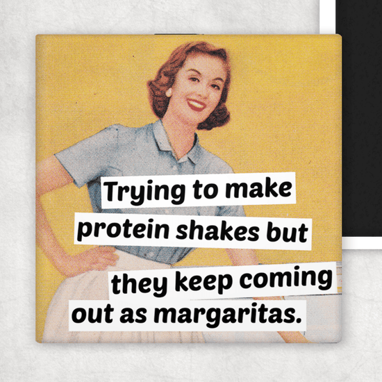Magnet. Trying To Make Protein Shakes But They Keep.. Raven&