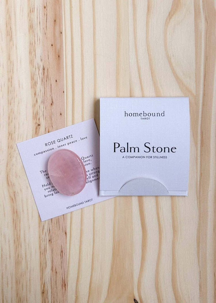 Palm Stone | Rose Quartz Homebound Tarot