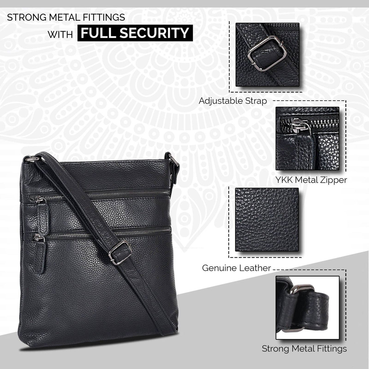 Leather Crossbody Purse Handbags, Wallets & Cases Greenwood Leather
