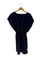 731 Magnolia Mini Dress Organic Cotton Muslin Dress CECILIA SÖRENSEN Navy Blue One Size (S/M/L)