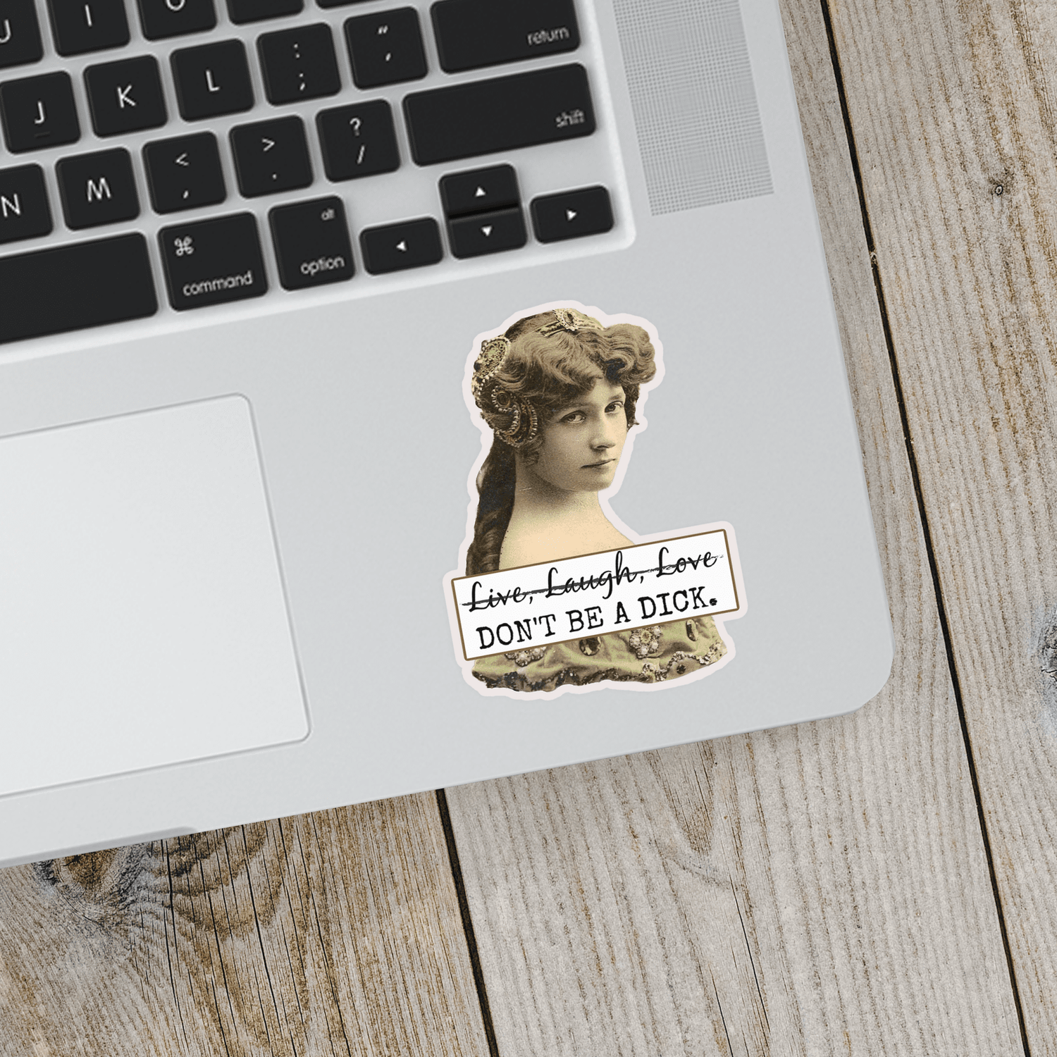 Sticker. Live Laugh Love. Don&