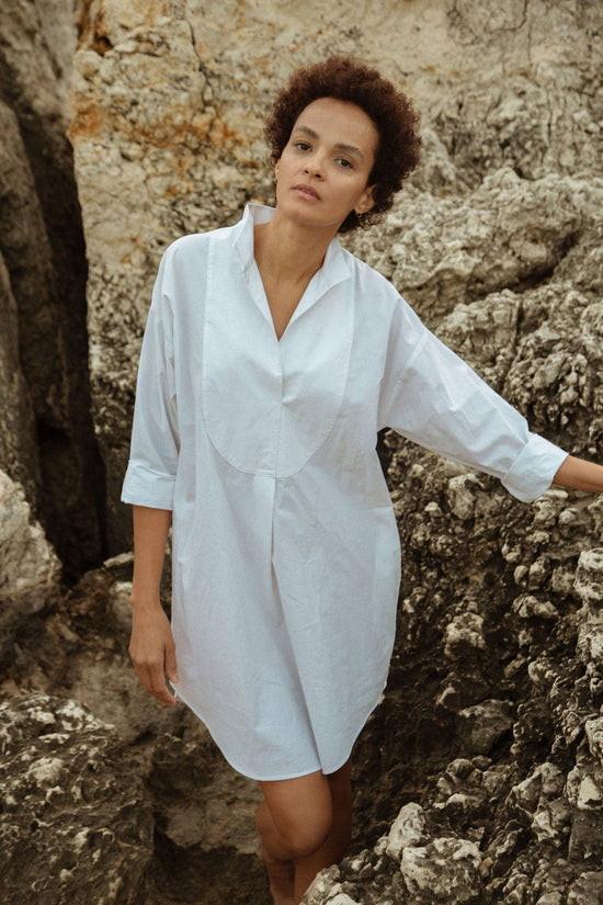 401 POLARIS SHIRT DRESS 100% recycled cotton Tops CECILIA SÖRENSEN