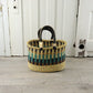 Oval Basket with Two Handles Medium - Traditional Palette Baskets Big Blue Moma   