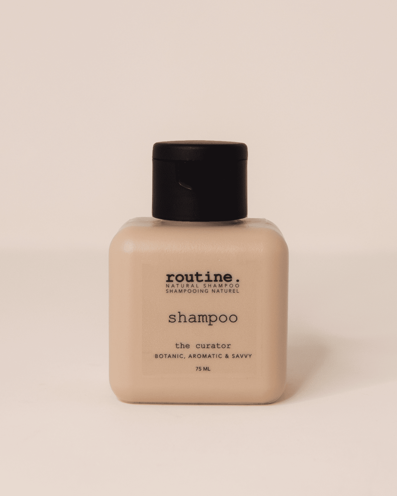 The Curator 75ml Volumizing Shampoo - Travel Mini Routine Natural Beauty