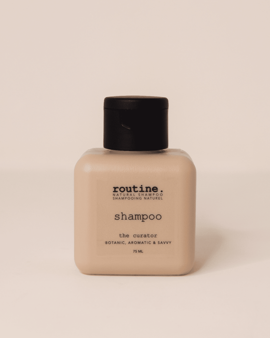 The Curator 75ml Volumizing Shampoo - Travel Mini Routine Natural Beauty