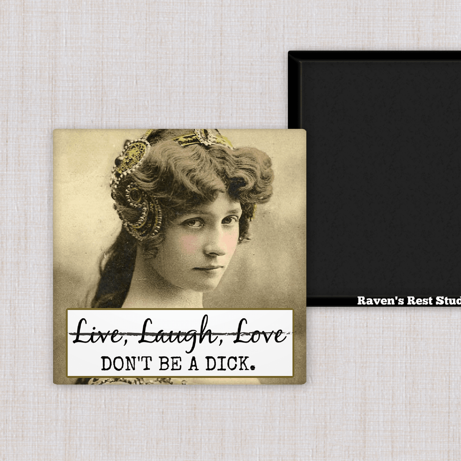 Magnet. Live, Laugh, Love. DON&