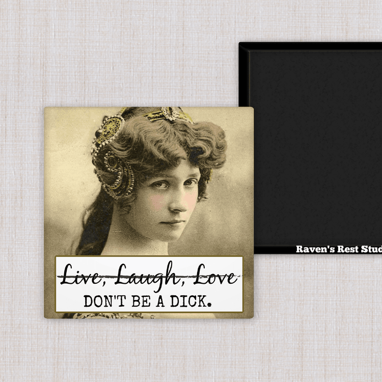 Magnet. Live, Laugh, Love. DON&