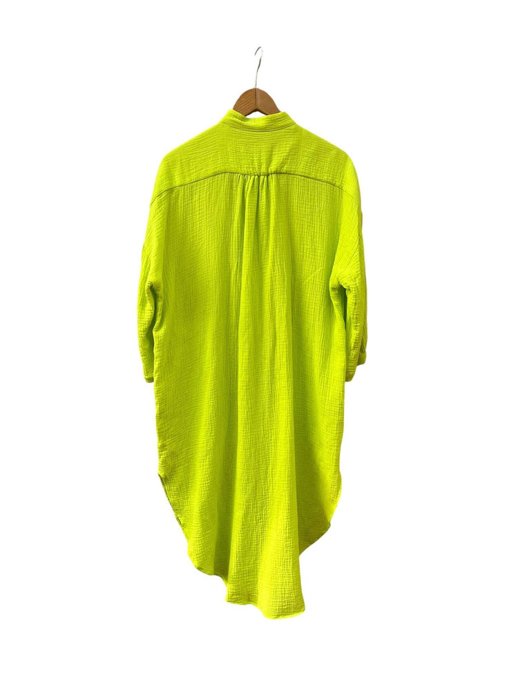 702 COTONER Relaxed shirt dress in organic cotton muslin CECILIA SÖRENSEN