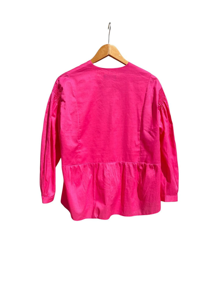 CECILIA SÖRENSEN Capi Summer Blouse in Sheer Organic Cotton Tops CECILIA SÖRENSEN