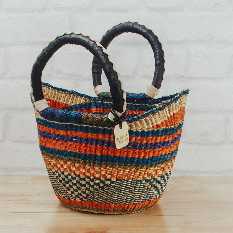 U Shopper Small - Traditional Palette Baskets Big Blue Moma   