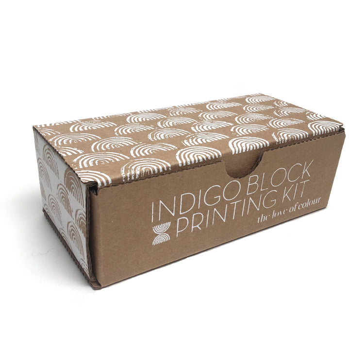 Indigo Blockprinting Kit Art & Craft Kits The Love of Colour   