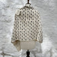 Loomist Wood Block Printed Linen Wrap Scarf loom.ist