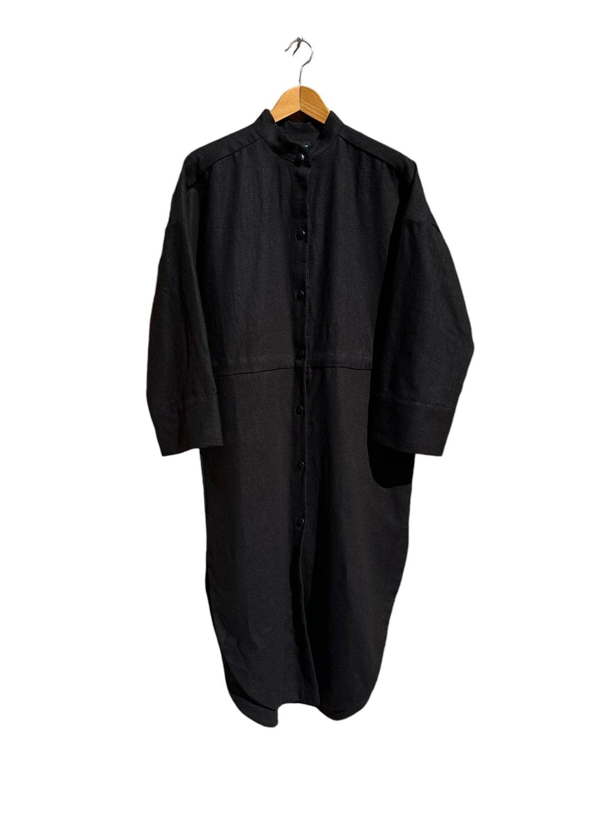 706 TRÉVOL Shirt dress in Organic Canvas Linen CECILIA SÖRENSEN