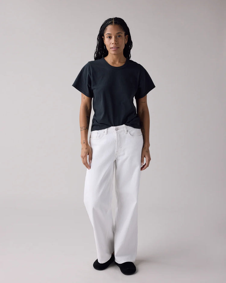 The Circular Crop Tee T Shirts Anian