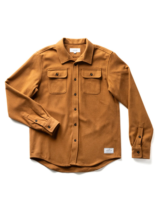Anian Twill Overshirt Coats Anian