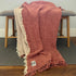 Crinkle Cotton Throw Blanklet Blankets Wylde Brigade