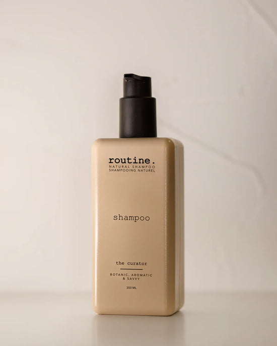 Routine The Curator Natural Shampoo Shampoo Routine
