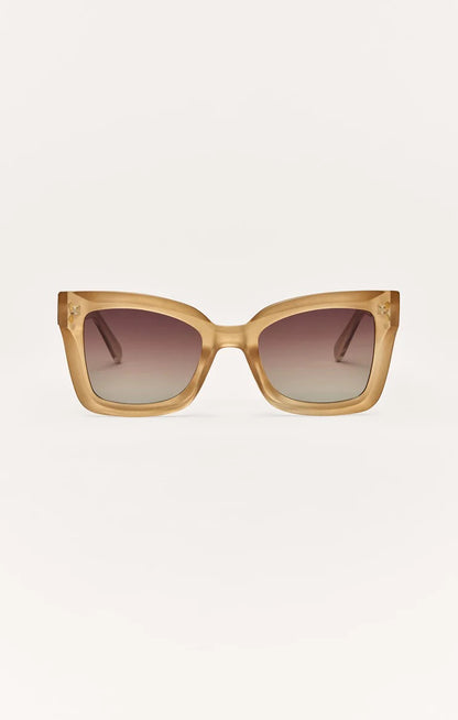 Z Supply Sunglasses Confidential Sunglasses Z Supply Eyewear Natural-Gradient