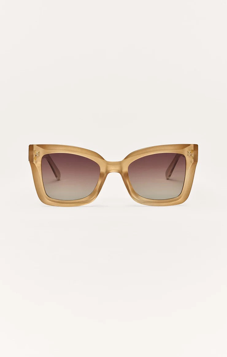 Z Supply Sunglasses Confidential Sunglasses Z Supply Eyewear Natural-Gradient