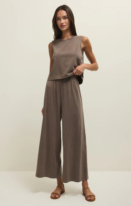 Z Supply Scout Jersey Crop Flare Pant Pants Z Supply X Small