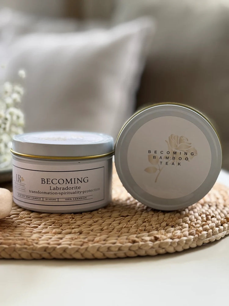 Gem Stone Candles - I Am Becoming Candles Louna Rose