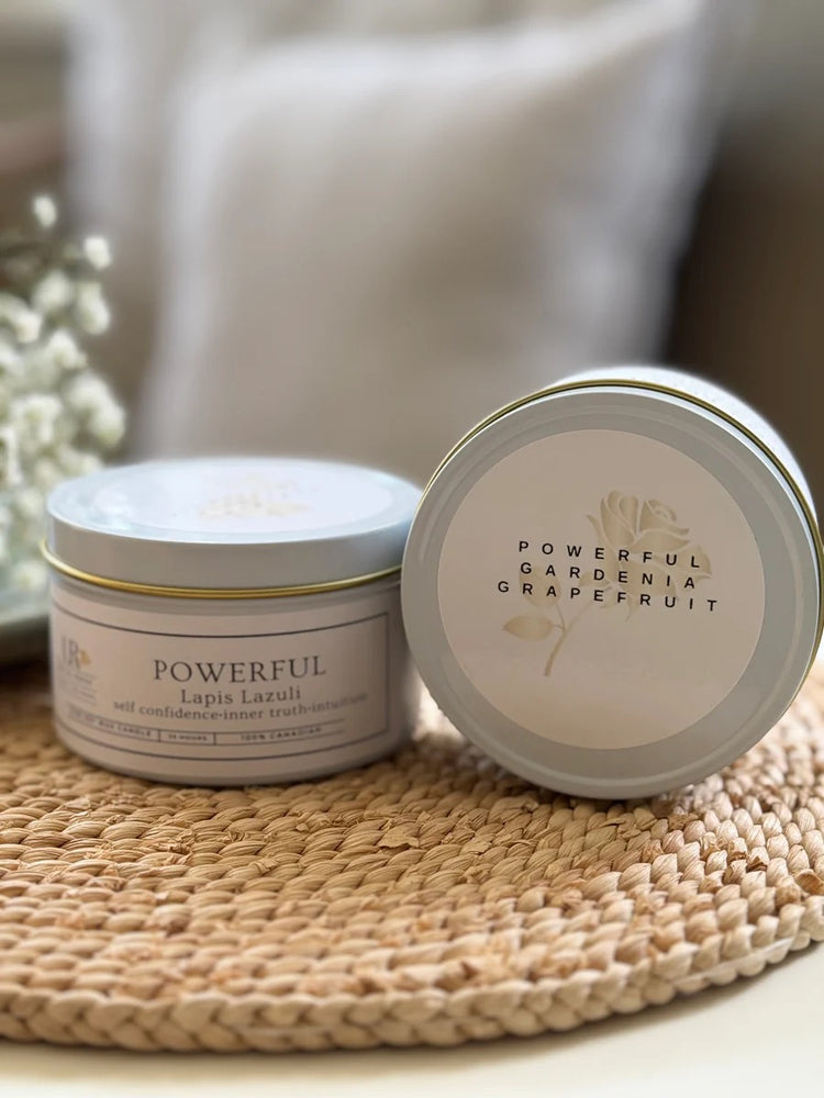 Gem Stone Candles - I Am Powerful Candles Louna Rose