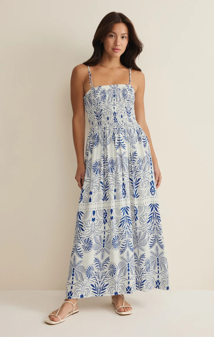 Z Supply Nadine Palm Maxi Dress Dresses Z Supply X Small