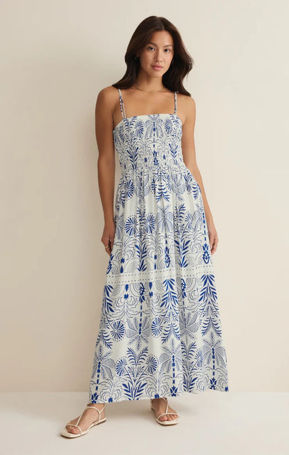 Z Supply Nadine Palm Maxi Dress Dresses Z Supply X Small