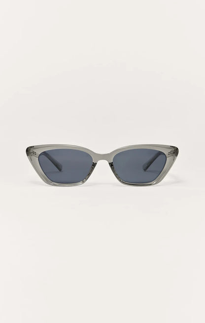 Z Supply Sunglasses Staycation Sunglasses Z Supply Eyewear Crystal-Indigo