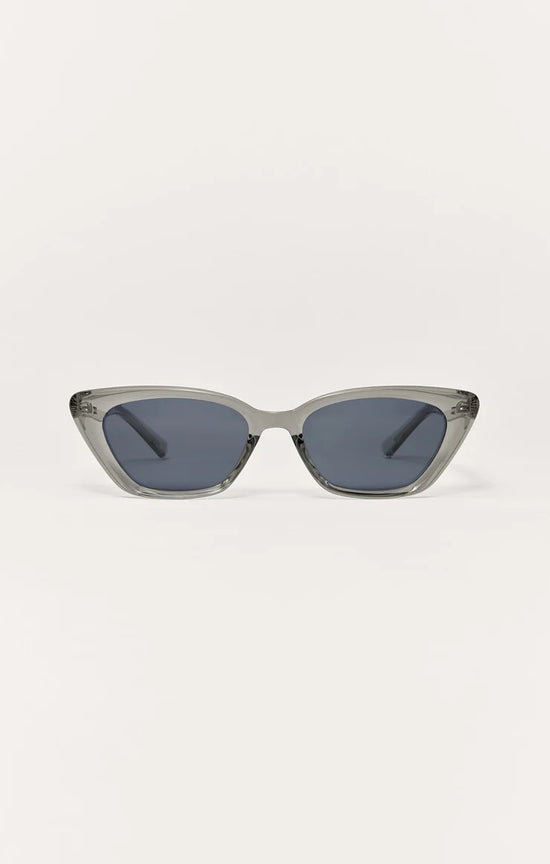 Z Supply Sunglasses Staycation Sunglasses Z Supply Eyewear Crystal-Indigo