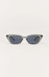 Z Supply Sunglasses Staycation Sunglasses Z Supply Eyewear Crystal-Indigo